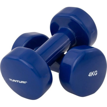 Set Of 2 Dumbbells, 4 Kg Each, Colour Blue