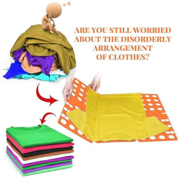 Shirt Folding Board Orange Colour, 40 x 16cm