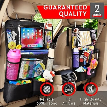 Multi-Purpose Car Organizer, Black Colour