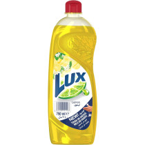 Lux Lemon Dishwashing Liquid Yellow, 750 ml