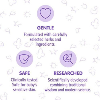 Himalaya Gentle And Natural Baby Powder Refresher, Smoother With Olive And Almond For Newborn, 425G