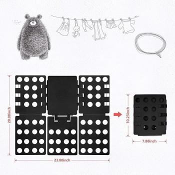 Vander Life Shirt Folding Board, Black Colour