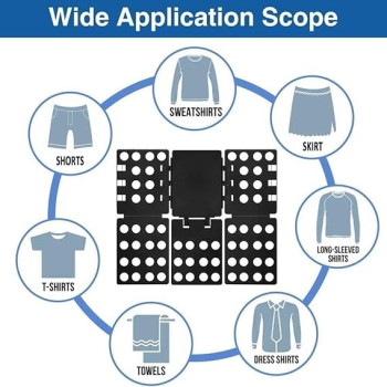 Vander Life Shirt Folding Board, Black Colour