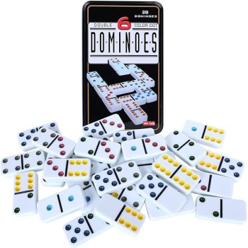 Dot Dominoes Game Set, Match And Fun Game For Kid
