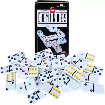 Dot Dominoes Game Set,...