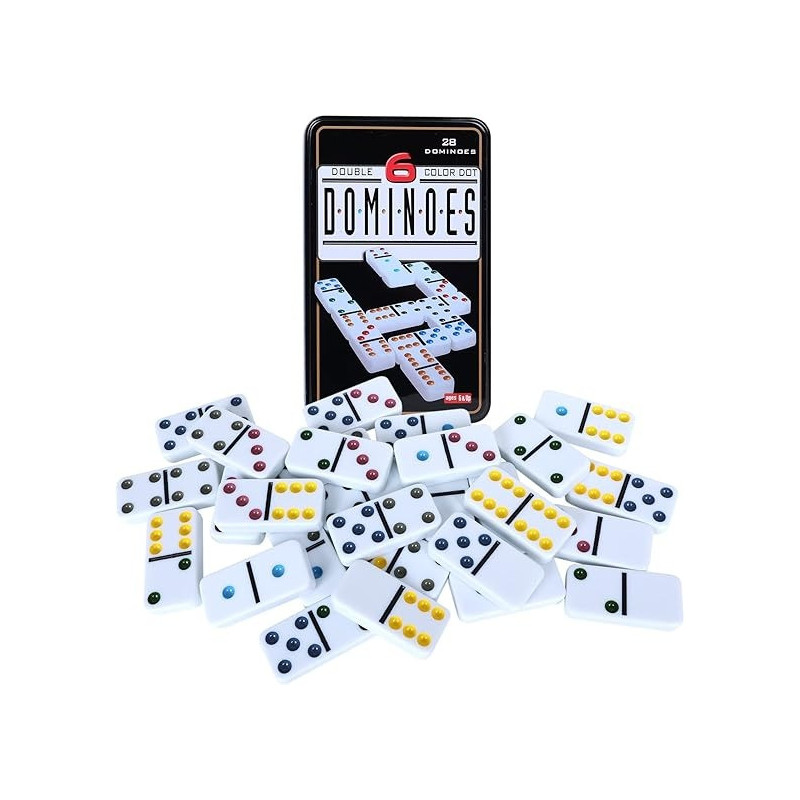Dot Dominoes Game Set, Match And Fun Game For Kid