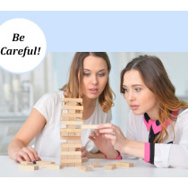 48-Piece Wooden Stacking Blocks Wd-09567