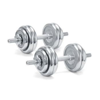 Pair Of Adjustable Fitness Dumbbell, Set Of 2, 20 Kg Each