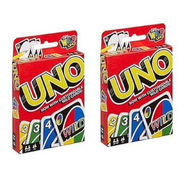 Uno Playing Card For 7 Yrs And Above, Multicolour