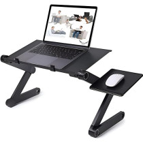 Foldable Laptop Table Black