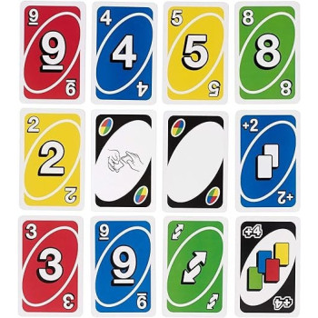 Uno Playing Card Game For 7 Yrs And Above, Multicolour