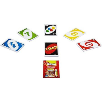 Uno Playing Card Game For 7 Yrs And Above, Multicolour