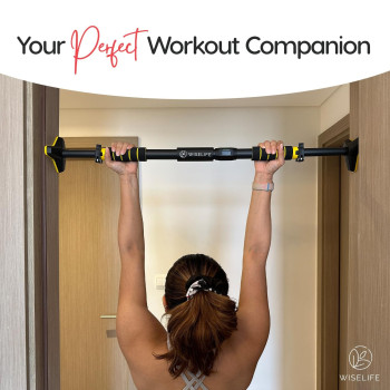 Door Way Body Bars For Home Workout, Mountable Door Bar With Locking Mechanism