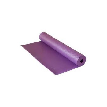 Peace Yoga Mat For Meditation, Fitness And Exercise, Purple Colour
