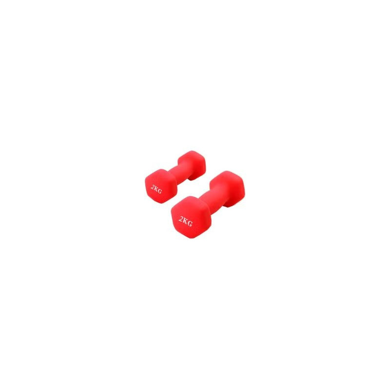 2-Piece Hexagon Dumbbell Set, 2 Kg Each