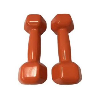 Pair Of Pro Action Fitness Dumbbell Set Of 2, 2 Kg Each