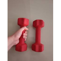 Pair Of Pro Action Fitness Dumbbell Set Of 2, 2 Kg Each
