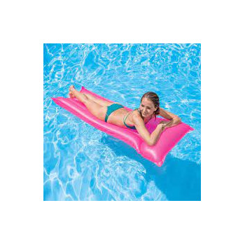 Intex Neon Frost Air Mats 101x 101x 16 Inch, Pink Colour