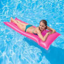 Intex Inflatable Neon Mattress, Pink Colour