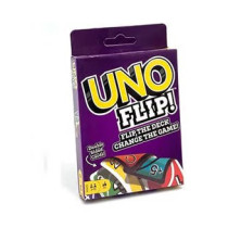 Uno Flip Card Game For 7 Yrs And Above, Multicolour