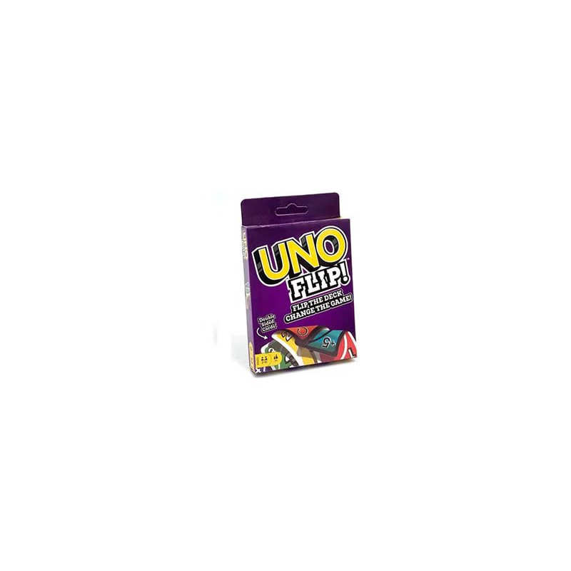 Uno Flip Card Game For 7 Yrs And Above, Multicolour