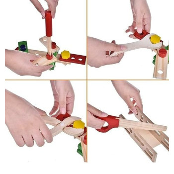 20-Piece Tool Box For Boys, Multicolour