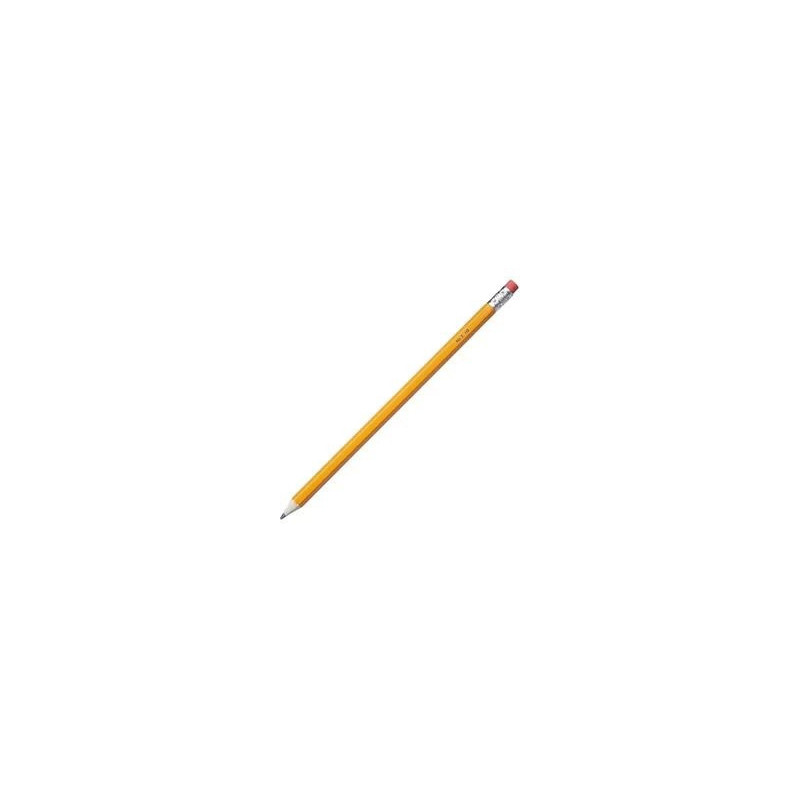 Bjm Wood Pencil Yellow, Pre-sharpened
