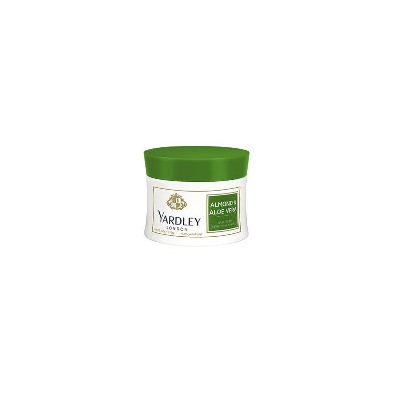 Yardley Almond And Aloe Hair Cream, For Moisturising And Grooming All Day Long Multicolour 150 ml