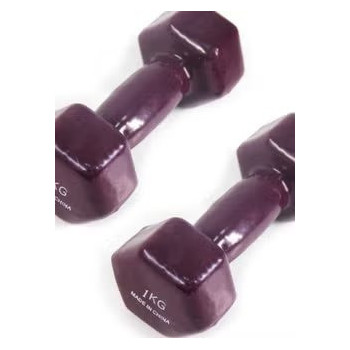 Set Of 2 Fitness Dumbbells, 1 Kg Each