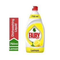 Fairy Lemon Dishwashing Liquid Soap, 750 ml
