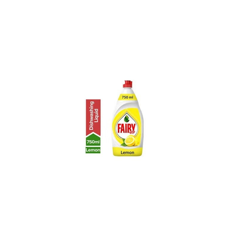 Fairy Lemon Dishwashing Liquid Soap, 750 ml