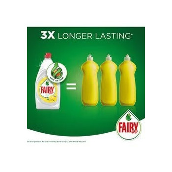 Fairy Lemon Dishwashing Liquid Soap, 750 ml