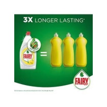 Fairy Lemon Dishwashing Liquid Soap, 750 ml