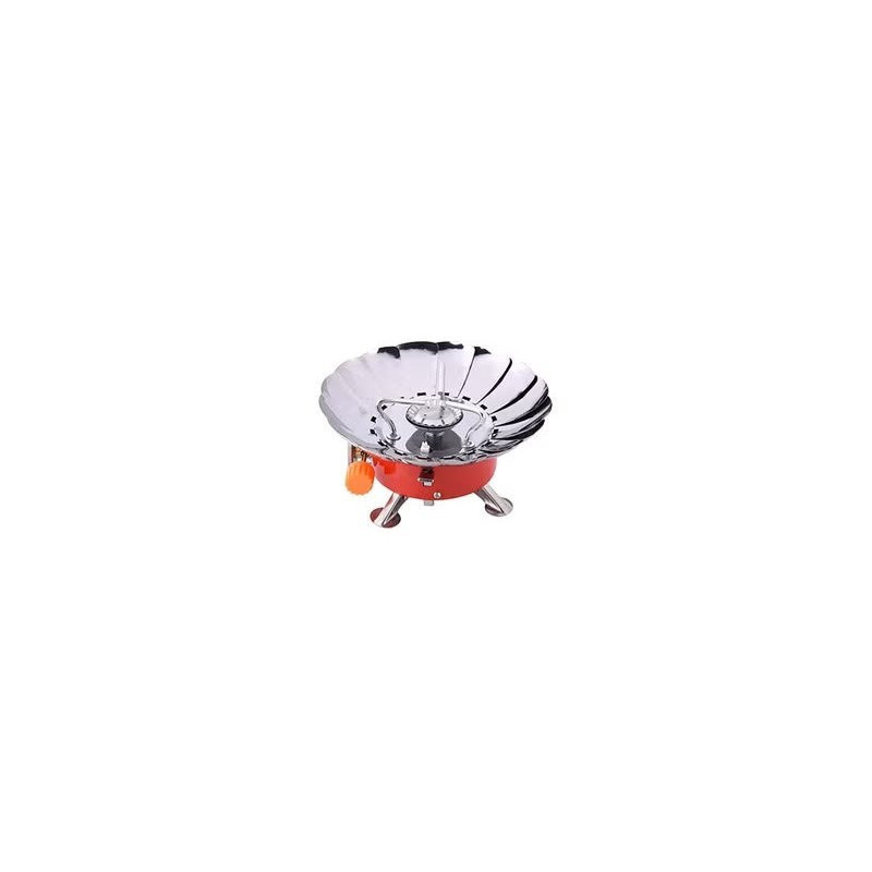 Portable Gas Stove, Silver/Pink Colour