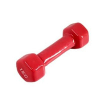 Fitness Dumbbell Set Of 1, Colour Red, 1 Kg Each