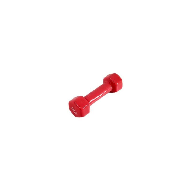 Fitness Dumbbell Set Of 1, Colour Red, 1 Kg Each