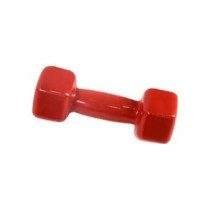 Fitness Dumbbell Set Of 1, Colour Red, 1 Kg Each