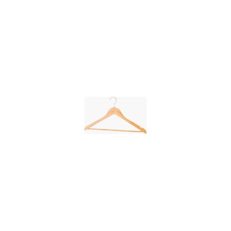 Home Bo x 4-Piece Rotating Wooden Hanger Set 8 x 36cm, Beige Colour