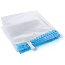 5-Piece Vacuum Storage Bag Clear/Blue Colour, 80 x 100cm