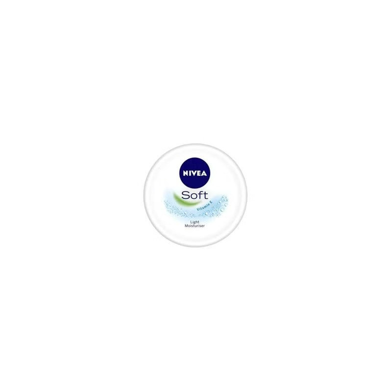 Nivea Soft Creme 100 ml For Face, Hand And Body, Instant Hydration, Non-Greasy Cream With Vitamin E