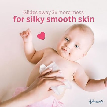 J&J Baby Gentle Wipes, 72 Wipes