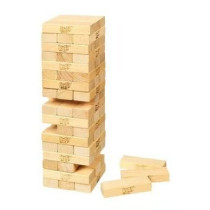 Hasbro 54-Piece Classic Jenga Game Set A2120, 750Grams