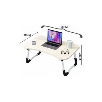 Foldable Bed Laptop Table Light Colour, 23 x 15 x 11Inch