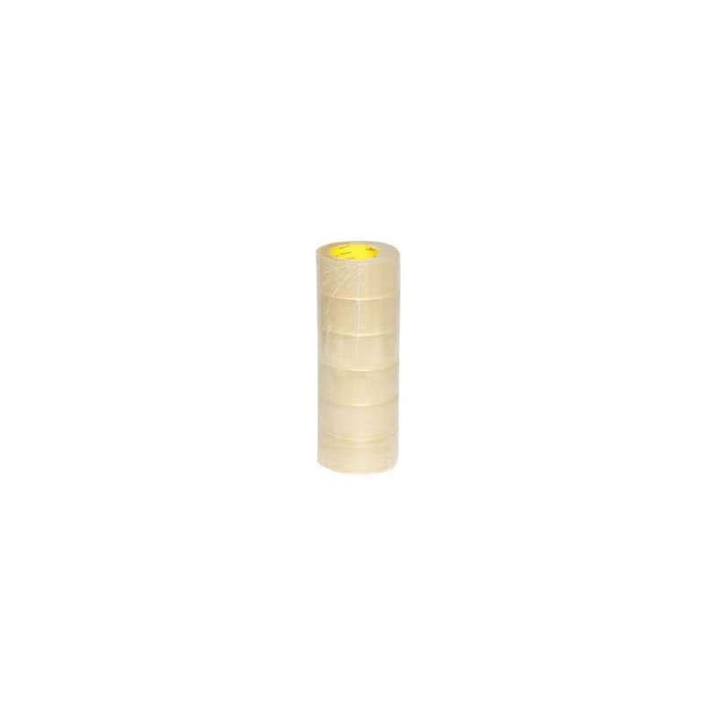 Pack Of 6 Packaging Tapes 2 Inch Wide x 100 Yards, Clear Colour