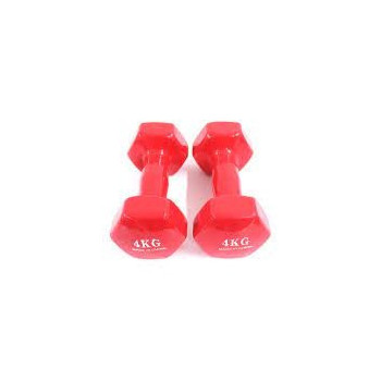 2-Piece Weight Lifting Training Dumbbell Set, 4 Kg Each