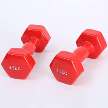 2-Piece Weight Lifting Training Dumbbell Set, 4 Kg Each