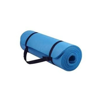 Fashionhome Anti-Tear Yoga Mat With Carrying Strap, Blue Colour
