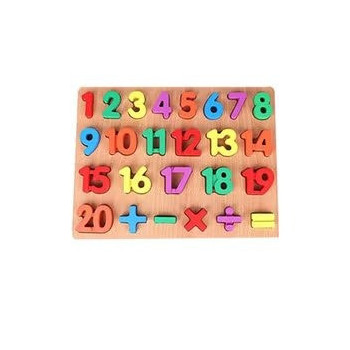 Wooden Number For Kids, Number/Counting learning Educational Toy