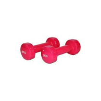 Emfil 2-Piece Vinyl Dumbbell Set, 3 Kg Each