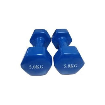 Exercise Dumbbell Set Of 2, 5 Kg Each